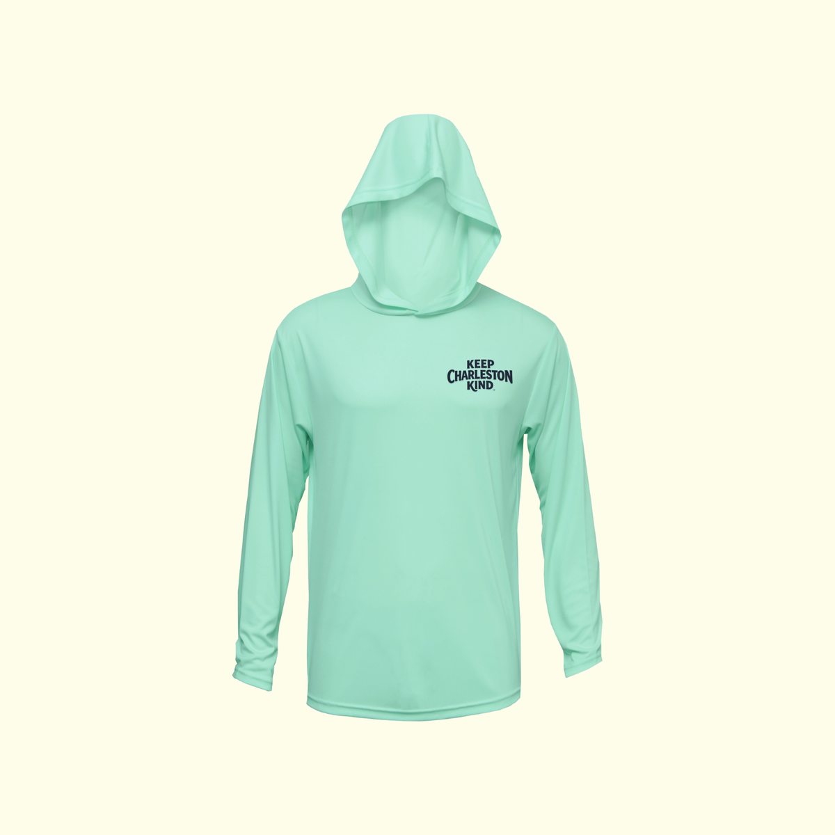 Keep Charleston Kind Performance Hoodie - Sea Foam